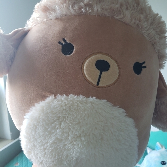 SQUISHMALLOWS 2021 brown poodle 12 inch - Picture 4 of 5
